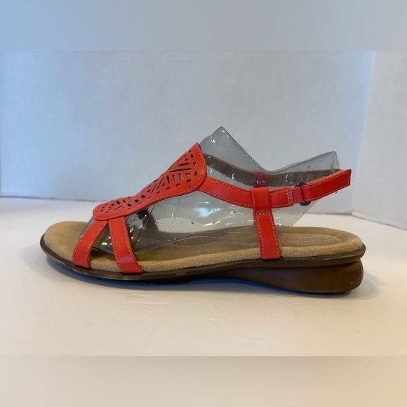 Naturalizer Jarreau Orange open toe sandals size 9 M - Picture 4 of 11